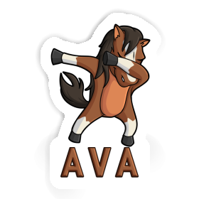 Autocollant Ava Cheval Image