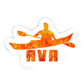 Kayakiste Autocollant Ava Image