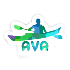 Autocollant Kayakiste Ava Image