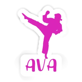 Autocollant Ava Karatéka Image