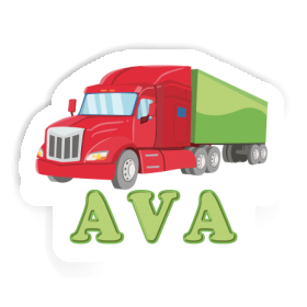 Sticker Ava Truck Image