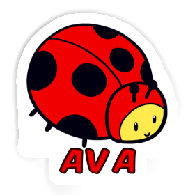 Autocollant Coccinelle Ava Image