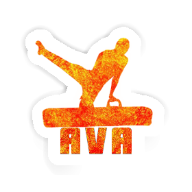 Autocollant Gymnaste Ava Image