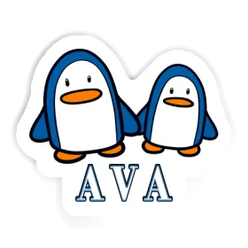 Ava Autocollant Pingouin Image