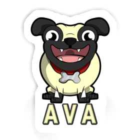 Sticker Ava Mops Image