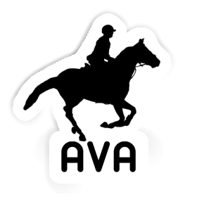 Cavalière Autocollant Ava Image