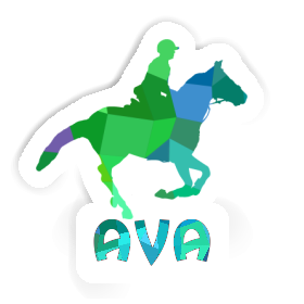 Cavalière Autocollant Ava Image