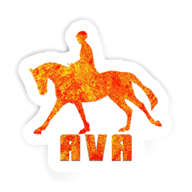 Cavalière Autocollant Ava Image