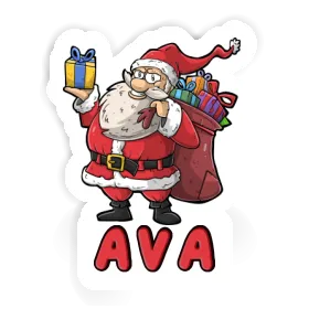 Ava Autocollant Père Noël Image