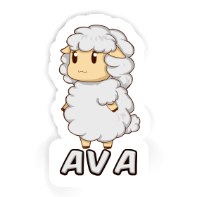 Mouton Autocollant Ava Image