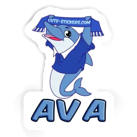 Sticker Ava Dolphin Image