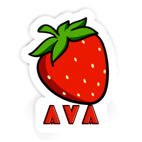 Fraise Autocollant Ava Image