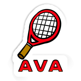 Autocollant Ava Raquette de tennis Image