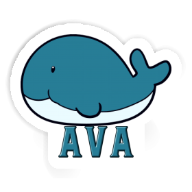 Autocollant Ava Baleine Image