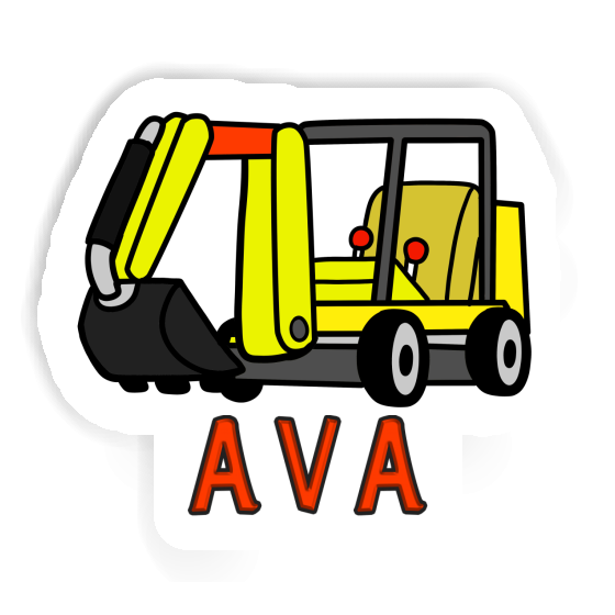 Autocollant Mini-pelle Ava Image