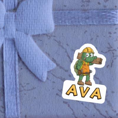Aufkleber Ava Bauarbeiter Laptop Aufkleber Ava Bauarbeiter Laptop Image