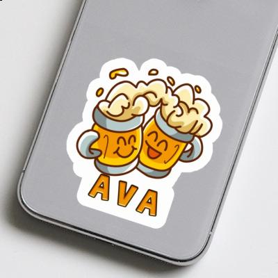 Autocollant Ava Bière Laptop Image