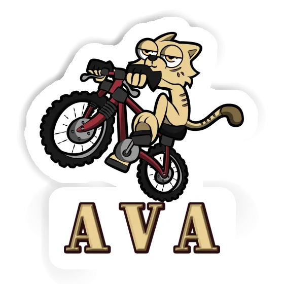Fahrradkatze Aufkleber Ava Notebook Fahrradkatze Aufkleber Ava Notebook Image