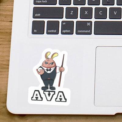 Sticker Rabbit Ava Laptop Image