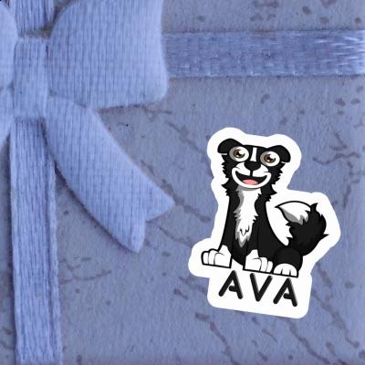 Ava Sticker Border Collie Notebook Ava Sticker Border Collie Gift package Image