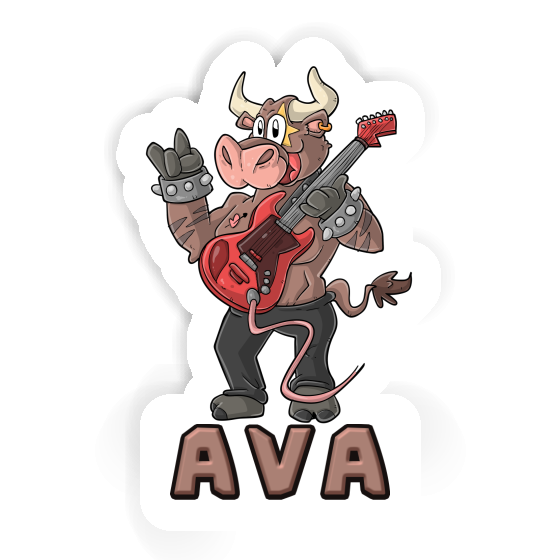 Sticker Ava Stierrocker Notebook Sticker Ava Stierrocker Gift package Image