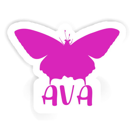 Butterfly Sticker Ava Notebook Butterfly Sticker Ava Gift package Image