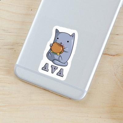 Sticker Katze Ava Notebook Sticker Katze Ava Notebook Image