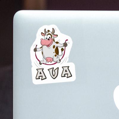 Vache Autocollant Ava Notebook Image