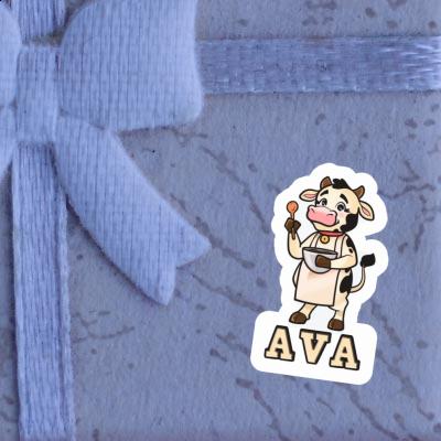 Ava Autocollant Vache Image