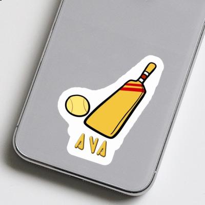 Aufkleber Ava Kricketschläger Laptop Aufkleber Ava Kricketschläger Laptop Image
