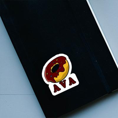 Donut Aufkleber Ava Notebook Donut Aufkleber Ava Notebook Image