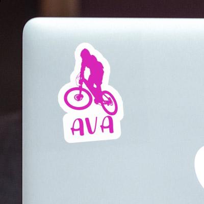 Ava Aufkleber Downhiller Image