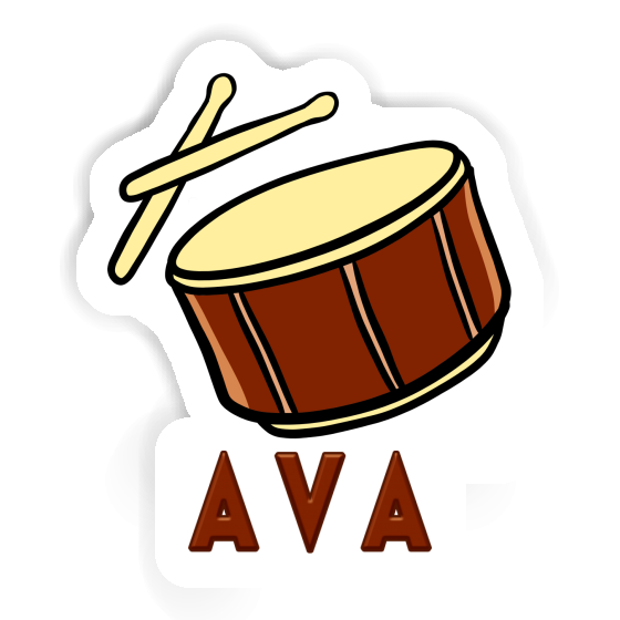 Ava Sticker Trommel Notebook Ava Sticker Trommel Notebook Image