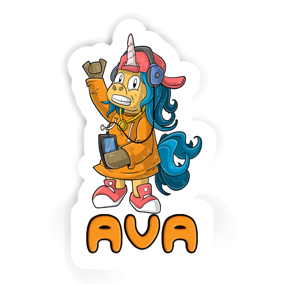 Ava Autocollant Licorne hip-hop Gift package Image