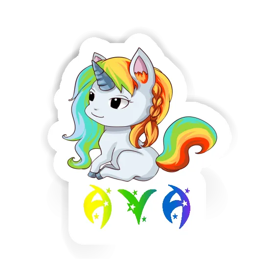Sticker Einhorn Ava Gift package Image