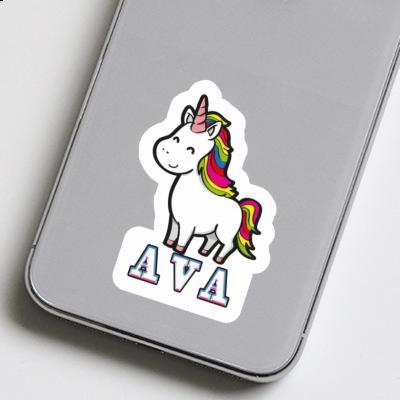 Sticker Unicorn Ava Notebook Sticker Unicorn Ava Notebook Image