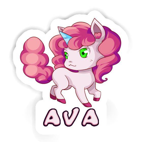 Autocollant Ava Licorne Notebook Autocollant Ava Licorne Notebook Image