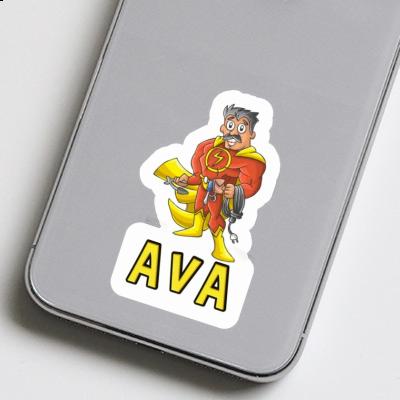 Sticker Ava Electrician Laptop Sticker Ava Electrician Laptop Image
