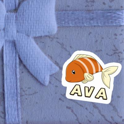 Autocollant Ava Poisson Notebook Image