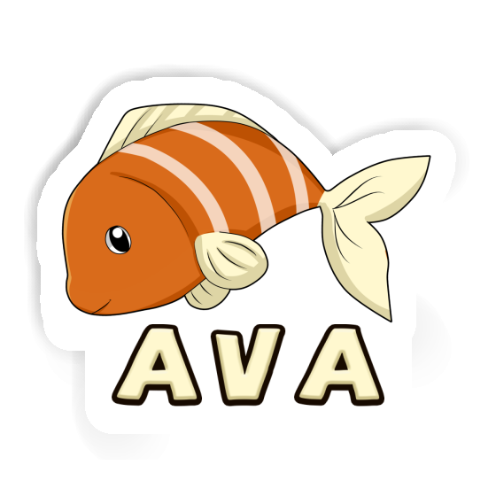 Autocollant Ava Poisson Notebook Autocollant Ava Poisson Gift package Image