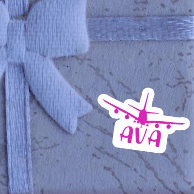 Ava Autocollant Avion Notebook Ava Autocollant Avion Notebook Image