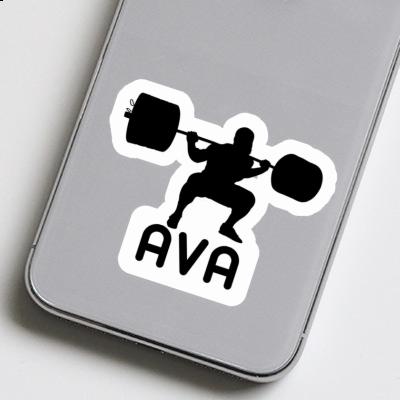 Autocollant Ava Haltérophilie Autocollant Ava Haltérophilie Image