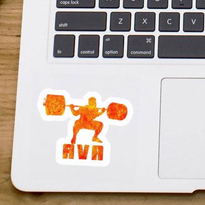 Ava Sticker Gewichtheber Laptop Ava Sticker Gewichtheber Laptop Image