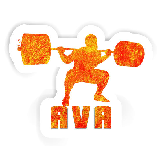 Ava Sticker Gewichtheber Notebook Ava Sticker Gewichtheber Gift package Image