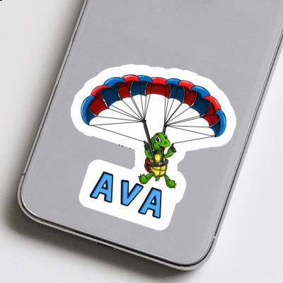 Paraglider Sticker Ava Laptop Image