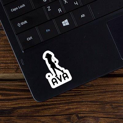 Sticker Golfer Ava Sticker Golfer Ava Image