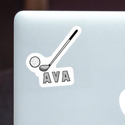 Golf Club Sticker Ava Notebook Golf Club Sticker Ava Notebook Image