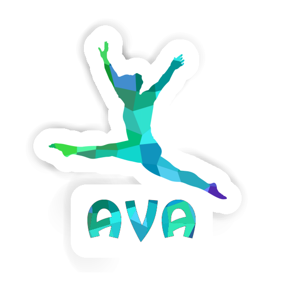 Autocollant Ava Gymnaste Notebook Image