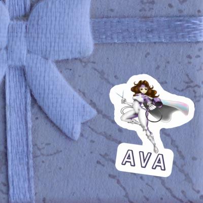 Aufkleber Ava Frisörin Notebook Aufkleber Ava Frisörin Notebook Image