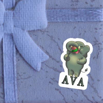 Sticker Ava Elefant Image
